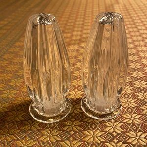 Mikasa Crystal Salt & Pepper Shaker